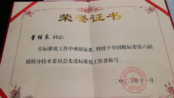先进标准化工作者