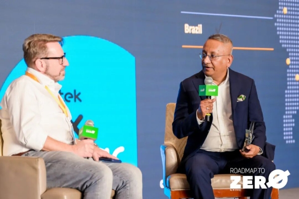 Intertek大中华区首席执行官、纺织及鞋类与轻工产品全球总裁Sandeep Das亲临会议现场