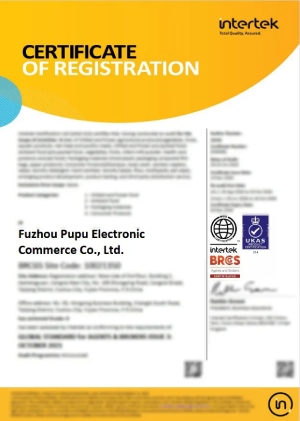 BRCGS"A"级认证证书