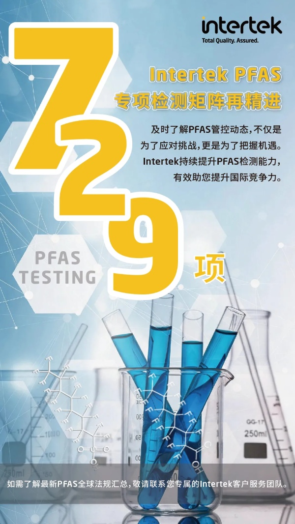 Intertek PFAS测试能力
