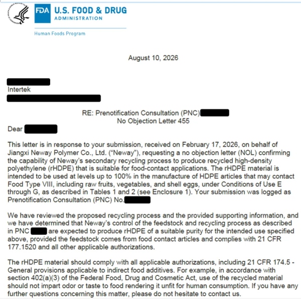 FDA NOL